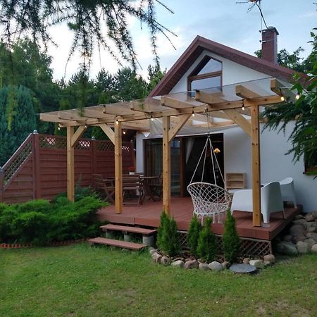 "Pod Swierkami" Domek Letniskowy Kubus 2 Wiselka-Domek Z Kominkiem- 3 Sypialnie, Salon, Kuchnia วิเซวกา ภายนอก รูปภาพ