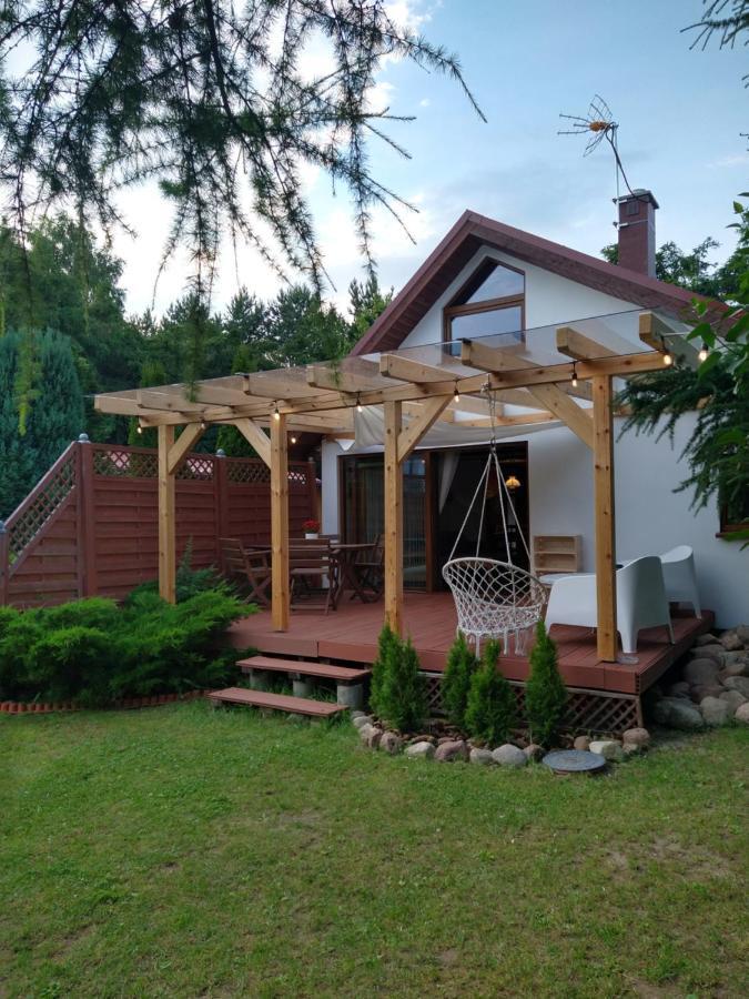 "Pod Swierkami" Domek Letniskowy Kubus 2 Wiselka-Domek Z Kominkiem- 3 Sypialnie, Salon, Kuchnia วิเซวกา ภายนอก รูปภาพ